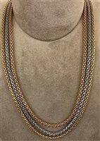 Collana Fope Donna in Oro giallo 710-3F3C - 710-3F3C